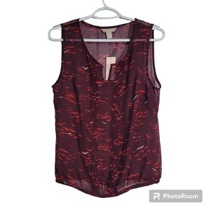 NWT Banana Republic Sleeveless Top size MP